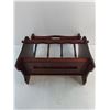 Image 3 : Wooden Magazine Rack - 17x9x15"