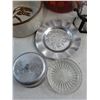 Image 2 : Cooking Pot w/Lid, Ceramic Bowl, Kettle, Candy Dish, Jar Set, Metal Butter Dish, Footed Trinket Dish