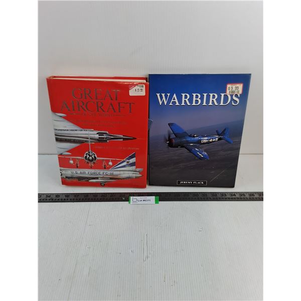 (2) Military Aircraft Books