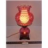 Image 1 : Vintage "Lantern Style" Electric Table Lamp - Tested - 16.5" High