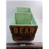 Image 1 : Bear Navel Oranges Wooden Crate - 26x12x12" - Pickup Only