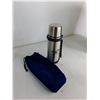 Image 2 : *Stainless Steel Vacuum Thermos 11"x 2.8", Sign Stand 25"x1.3", Garbage Can 14"x.8'', Cannot Ship
