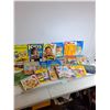 Image 1 : Variety of Kids Books- Math Basics, Big Alphabet Cards, Crayola Kids