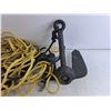 Image 3 : Boat Anchor with Rope - Cannot Ship
