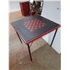 Image 2 : *Folding Chess/Checkers Table 30" x 26" x 30", Cannot Ship