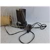 Image 3 : Vintage Speaker, Desk Top Lamp - Powers On, As Is