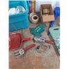 Image 4 : *Plastic Storage Tote 21" x 15" x 12", Flexible Funnel, Knee Pad, Garden Tools, Furniture Cover