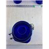 Image 2 : (4) Cobalt Blue Jars 5 3/4"  - 13"