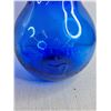 Image 2 : (2) Cobalt Blue Jars 10" , 11" High