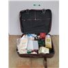 Image 1 : *Large Vintage Suitcase 29" x 20" x 9", Christmas Decorations, Cannot Ship