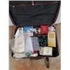 Image 2 : *Large Vintage Suitcase 29" x 20" x 9", Christmas Decorations, Cannot Ship