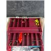 Image 2 : Plano 3200 Tackle Box, New Rubber Tails, 2 Oz Bottom Bouncers, 27 Jigs, Misc