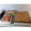 Image 1 : Display Case 19.25", (4) Games- Cranium, Speak Out, Misc.