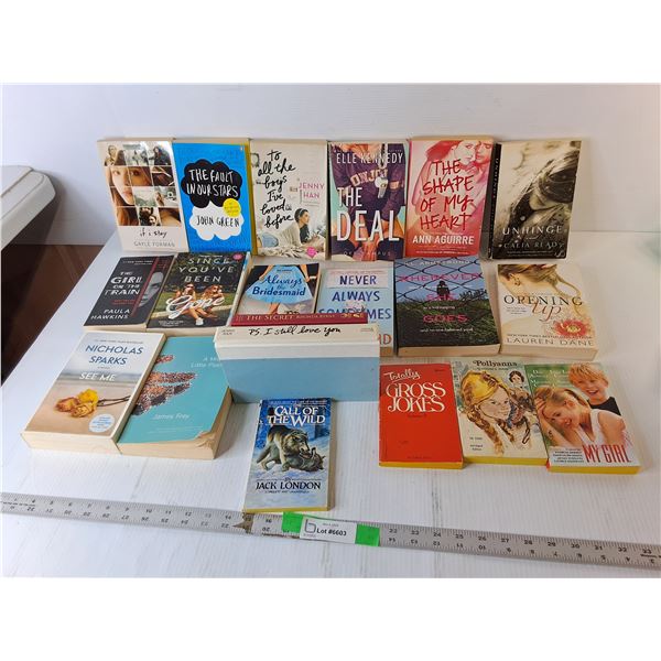(20) Books- If I Stay, My Girl, The Fault in Our Stars, Misc.