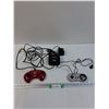 Image 1 : Sega Genesis Controller & Nintendo NES Controller - As Is