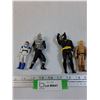 Image 1 : (4) Figurines: Batman, Star Wars, Misc
