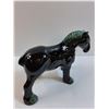 Image 6 : Blue Mountain Style Clydesdale Horse Figurine - 13" x 9"