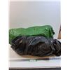 Image 1 : (2) Tarps - Approx 8" x 6" Each