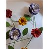 Image 2 : * Metal Floral Decor - 39" x 34" - CANNOT SHIP