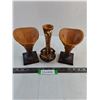 Image 1 : Set of 3 Ceramic Vases