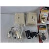 Image 2 : Light Switch Covers, Replacement Rotary Knob, Pull Chain Switch, Keyless Socket, Safety Plugs, Misc