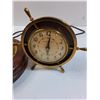 Image 3 : Barometer & Electric Vintage Clock, Some Wear