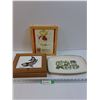 Image 1 : Campbells Advertisment Picture, Figgjo Market Platter, Spirit Salmon Box