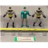 Image 1 : (3) 1993 Vintage Batman (2) & The Riddler From Animated Series Marked