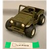 Image 4 : Vintage TONKA Green Army JEEP 6" Long Pressed Steel