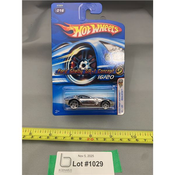 Hot Wheels Ford Shelby GR-1 Chrome Concept 2005 Issue - NIB