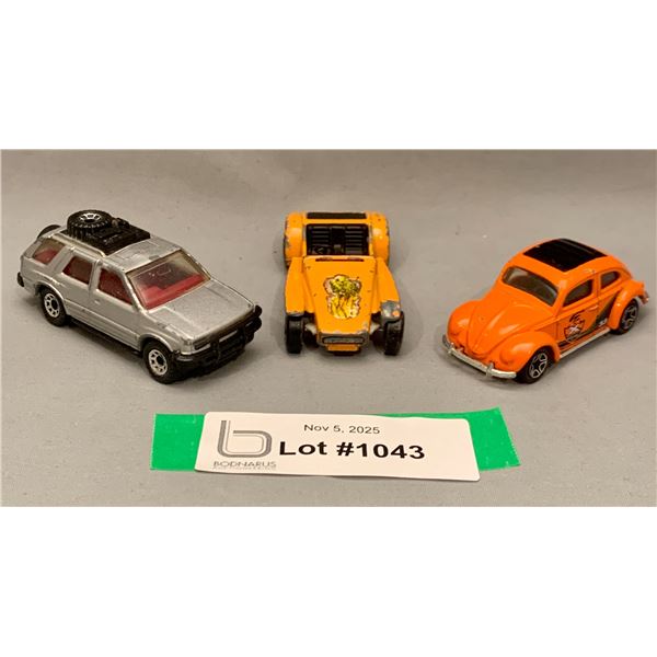 (3) Vintage Made in Canada Matchbox Die-Cast Cars