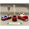 Image 1 : (3) Vintage 1991-92 Matchbox Fire / Rescue Trucks
