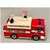 Image 4 : (3) Vintage 1991-92 Matchbox Fire / Rescue Trucks