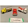 Image 1 : (3) Vintage 1979-81 Hot Wheels: Fuel Truck; Peterbilt Tow-Truck