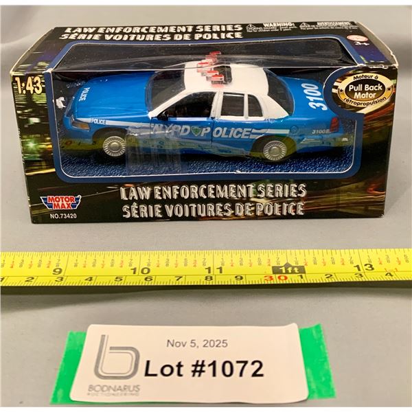 Motormax 1/43 Kinsmart Ford Crown Victoria Police Interceptor Die-Cast - NIB