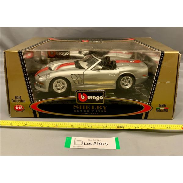 BURAGO 1/18 Die-Cast Series 1 - 1999 Shelby Gold Collection - NIB