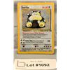 Image 1 : POKEMON - Vintage Snorlax Holo from Jungle Set #11/64