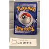 Image 2 : POKEMON - Vintage Rare 1999 Alakazam Holo Card From Base Set!