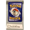 Image 2 : POKEMON - Rare 1st Edition Gastly Card from Fossil Set