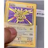 Image 2 : POKEMON - Vintage Rare 1999 Zapdos Holo #16/102 From Base Set!