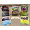 Image 1 : POKEMON - (5) JP Reverse Holo Masterball Pokeball & Non-Holo Matched cards