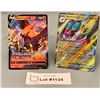 Image 1 : POKEMON - (2) Full Art / Half Art Cosmos Holo Cards: Talonflame V