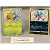 Image 1 : POKEMON - (2) Shiny Holo Cards: Rellor & Morgrem