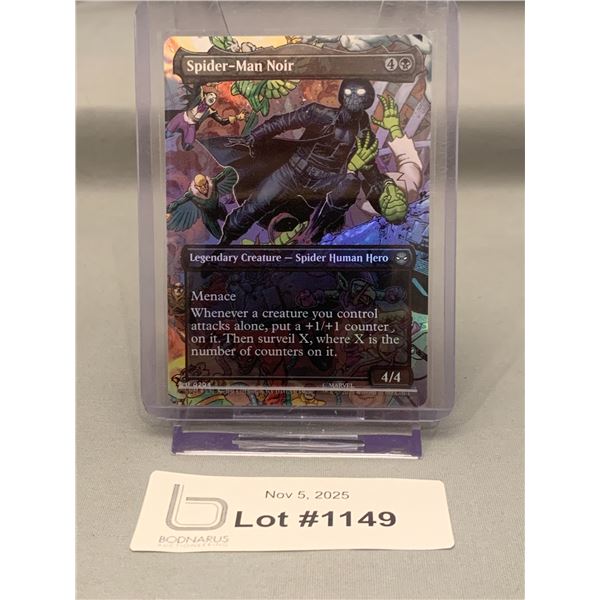 MTG Magic The Gathering: Spider-Man NOIR rare Foil card