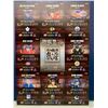 Image 3 : 2024 Toronto Upper Deck NHL All-Star Game 9 - Hockey Card One-Sheet Rare!