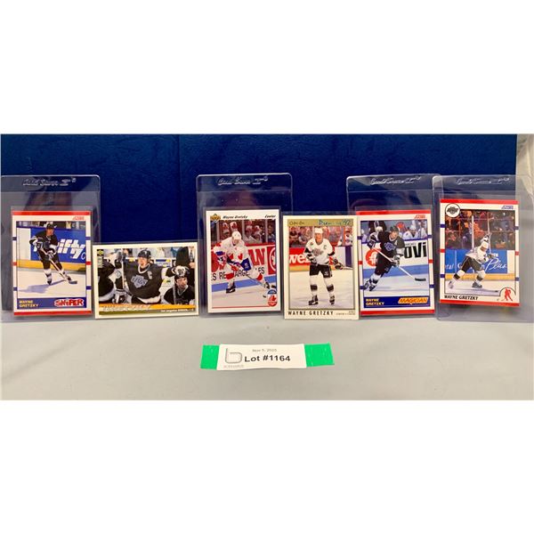 (6) Wayne Gretzky 1990's Hockey cards