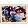 Image 3 : (3) NHLPA Authorized COA Photos: Yzerman; Patrick Roy; Vancouver Canucks