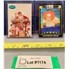 Image 1 : (2) Rare Promo / Insert Hockey cards: Parkhurst Santa & Pro Stars Clockwork