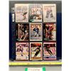 Image 1 : (9) Mixed Lot Ex Oilers Hockey cards: Fuhr; Moog; Ranford; Coffey