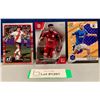 Image 1 : (3) Pro Soccer Cards: Canadian Alphonso Davies
